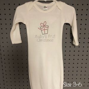 Baby’s First Christmas Infant Gown!